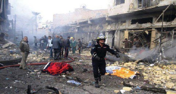 15 قتيلاً في انفجار في سوق شعبي ببغداد