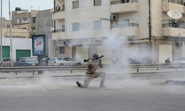 إعلان العصيان المدني في بنغازي على خلفية الاشتباكات المسلحة