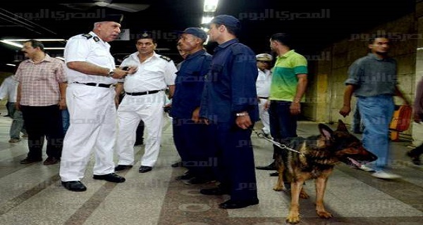تكثيف التواجد الأمني في مترو الأنفاق