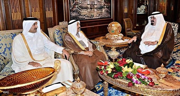 قمة بين السعودية والكويت وقطر في الرياض