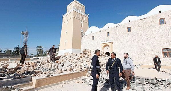 اليونسكو تدين تدمير ضريح “مراد أغا” بليبيا
