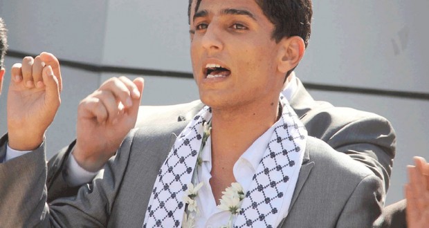 محمد عساف يمارس عمله كسفير للنوايا الحسنة