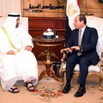 الرئيس السيسي يستقبل ولي عهد أبو ظبي لدى وصوله مطار القاهرة