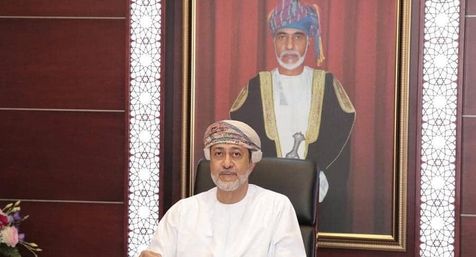 بدء مراسم تنصيب سلطان عمان الجديد هيثم بن طارق آل سعيد