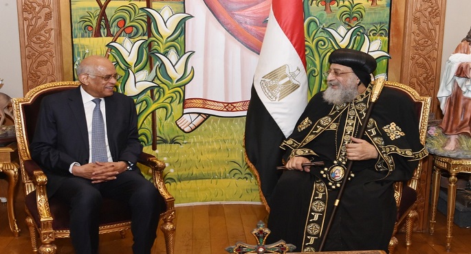 رئيس مجلس النواب يهنئ البابا تواضروس بعيد القيامة المجيد