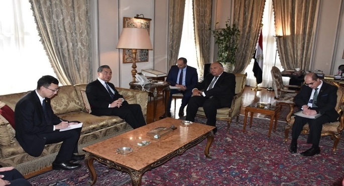 وزير الخارجية ونظيره الصينى يؤكدان عمق علاقات التعاون بين البلدين