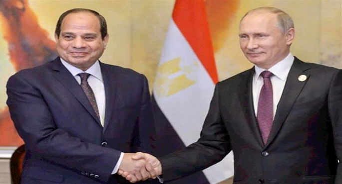 بوتين يهنئ السيسي بإعادة انتخابه رئيسا لمصر