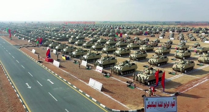 بالفيديو والصور..  عناصر من الجيشين الثانى والثالث الميدانيين تنفذ عددا من الأنشطة القتالية ضمن فعاليات المناورة “قادر 2020”