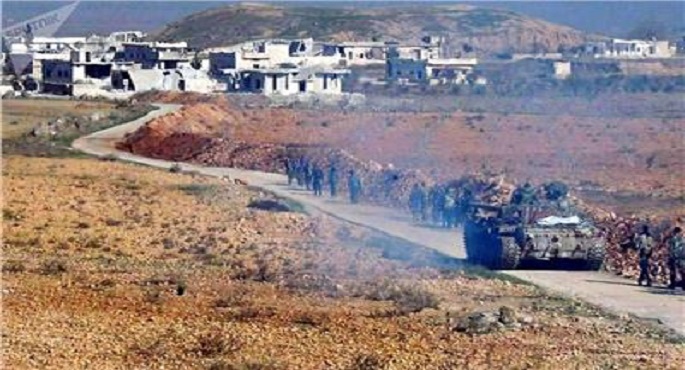 الجيش السوري يفجر سيارة مفخخة مع انتحاري ويتصدى لهجوم “القوقاز” شرق إدلب