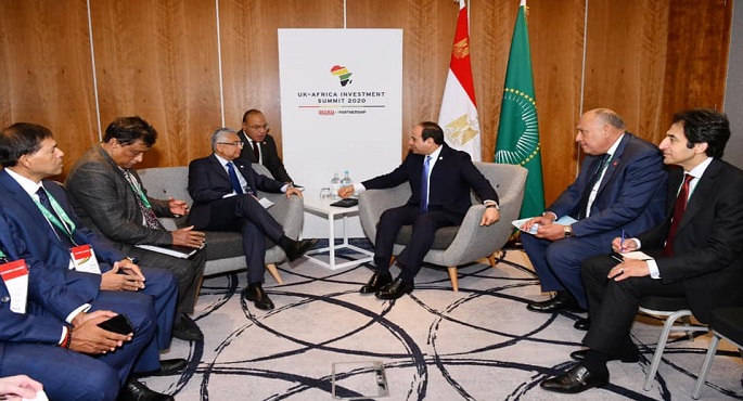 الرئيس السيسي يؤكد حرص مصر على تعزيز التعاون مع موريشيوس في مختلف المجالات