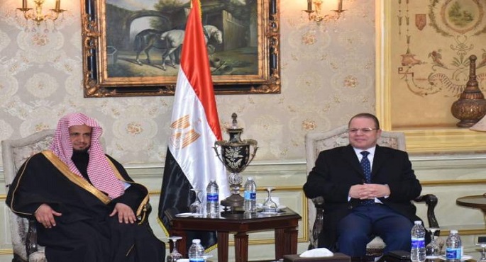 بالصور .. النائب العام يبحث مع نظيره السعودى آفاق التعاون بين البلدين