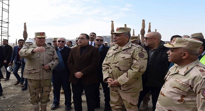 بالصور .. رئيس الوزراء يتابع موقف تنفيذ الأعمال بالعاصمة الإدارية