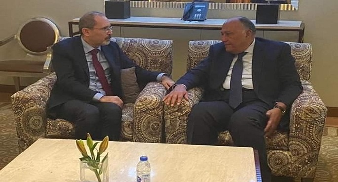 بالصور .. وزير الخارجية يلتقى نظيره الأردنى فى مستهل زيارته للرياض