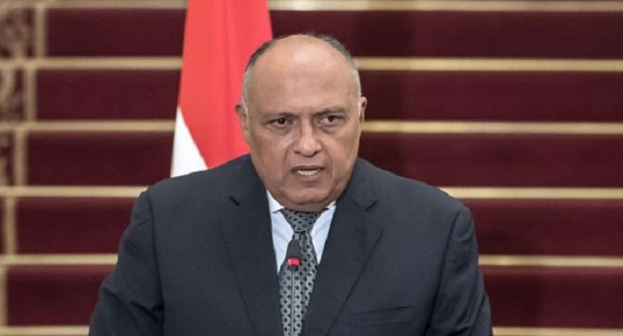 شكري: مصر لن تتهاون في اتخاذ كل الإجراءات التي تحافظ على ليبيا في مواجهة الأطماع الخارجية