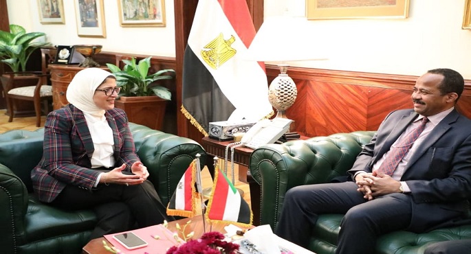 وزيرة الصحة تستقبل نظيرها السوداني لدعم المنظومة الصحية بالدولة الشقيقة