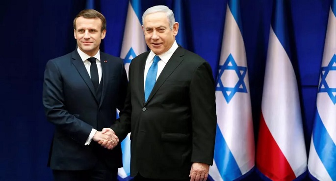 ماكرون في زيارة إلى القدس للقاء نتانياهو وعباس