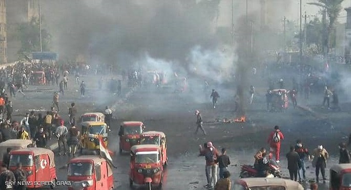 سقوط قتلى ومصابين إثر تجدد الاحتجاجات المناهضة للطبقة الحاكمة في العراق