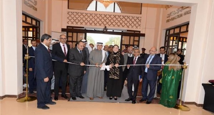 وزيرة التجارة تفتتح الجناح المصري بمعرض الخريف الدولي بالبحرين