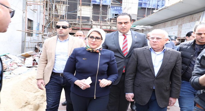 بالصور .. وزيرة الصحة تتفقد مستشفى المبرة ببورسعيد استعدادًا لدخولها منظومة التأمين الصحي الجديد