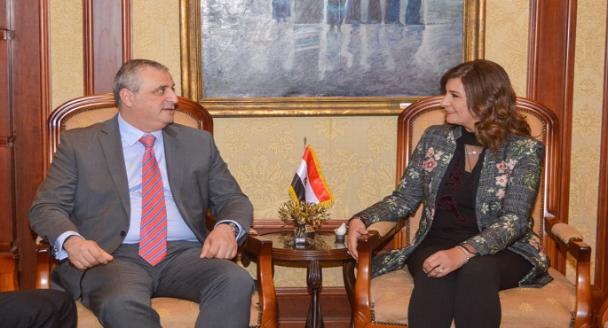 بالصور .. وزيرة الهجرة تبحث مع نائب وزير خارجية أرمينيا التعاون المشترك
