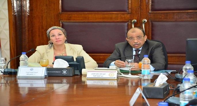 وزيرا التنمية المحلية والبيئة يبحثان عدداً من الملفات الخاصة بالمخلفات الصلبة