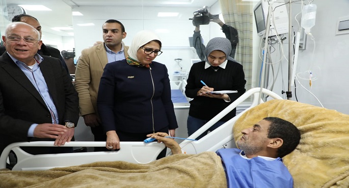 وزيرة الصحة : منظومة التأمين الصحي ببورسعيد استطاعت التعامل خلال فترة جائحة كورونا بكفاءة وحرفية