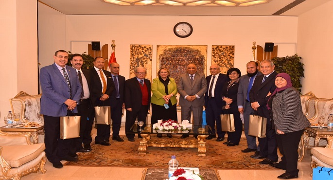 بالصور .. رئيس الرقابة الإدارية يلتقي أعضاء لجنة الخطة والموازنة بمجلس النواب بحضور وزيرة التخطيط