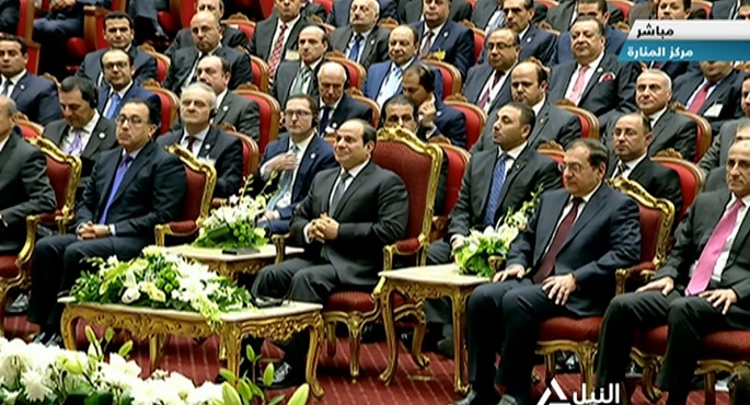 الرئيس عبد الفتاح السيسي يفتتح مؤتمر مصر الدولي الرابع للبترول ايجبس 2020