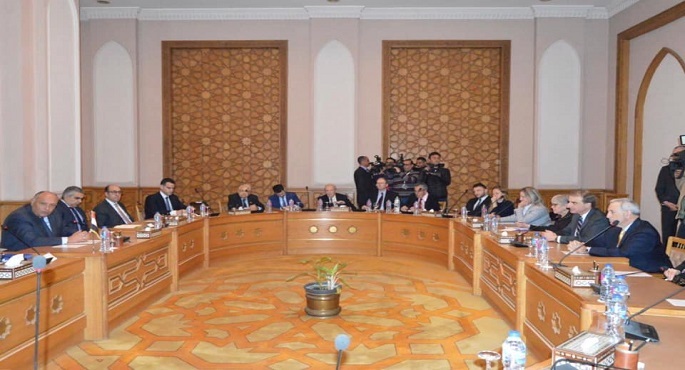 شكري يؤكد لوفد من اللجنة اليهودية الأمريكية الأهمية التي توليها مصر لعلاقتها الاستراتيجية مع الولايات المتحدة