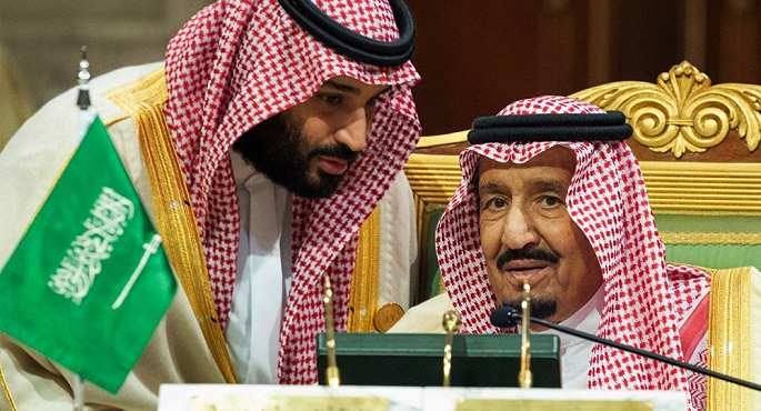 الملك سلمان وولي العهد يعزيان الرئيس السيسي في وفاة مبارك