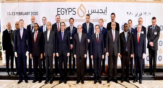 بالفيديو والصور.. الرئيس السيسي يفتتح مؤتمر ومعرض مصر الدولي للبترول “ايجبس 2020”