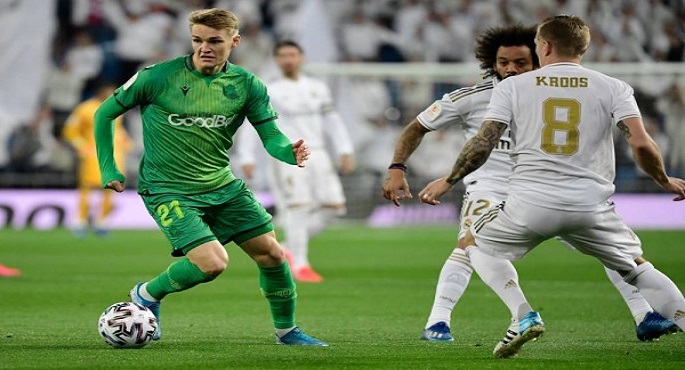 ريال مدريد يودع كأس إسبانيا بخسارته أمام ريال سوسيداد 3-4