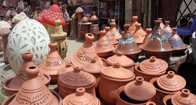 افتتاح معرض الخزف والفخار بمركز الحرف التقليدية في الفسطاط اليوم