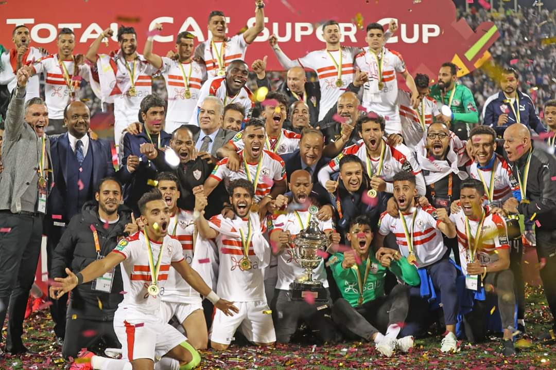 الزمالك بطلا للسوبر الإفريقي بفوز كبير على الترجي 3-1