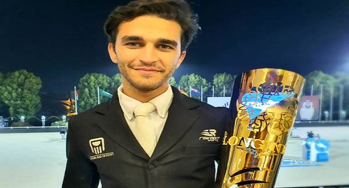 المصري محمد طاهر يتوج بذهبية بطولة الجائزة الكبرى للفروسية بالإمارات