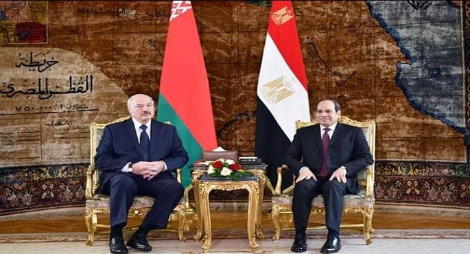 الرئاسة: السيسي ولوكاشينكو أكدا الحرص على استمرار الزيارات المتبادلة بين البلدين