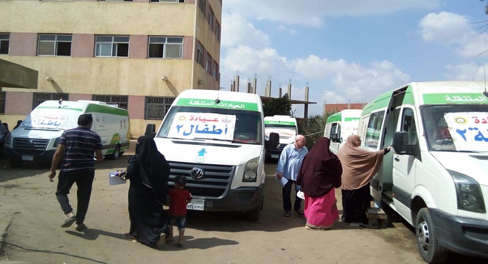 الصحة تطلق 7 قوافل طبية ضمن مبادرة الرئيس “حياة كريمة”
