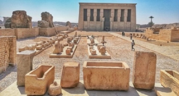 معبد دندرة يستعد لاستضافة الدورة الأولى لمهرجان قنا للموسيقى والغناء
