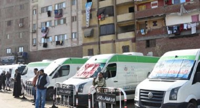 الصحة تطلق 45 قافلة طبية مجانية بمحافظات الجمهورية “ضمن “حياة كريمة