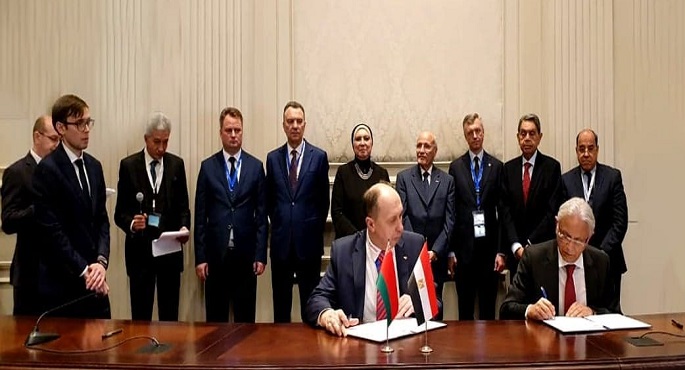 توقيع 12 اتفاقية ومذكرة تفاهم بين مصر وبيلاروسيا لتعزيز التعاون