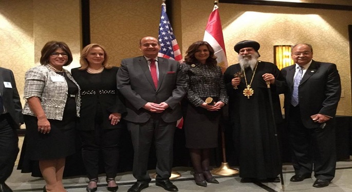 بالصور..وزيرة الهجرة تشارك في احتفالية مؤسسة “سانت جوزيف” الخيرية وتلتقي الجالية المصرية بولاية ميتشجان