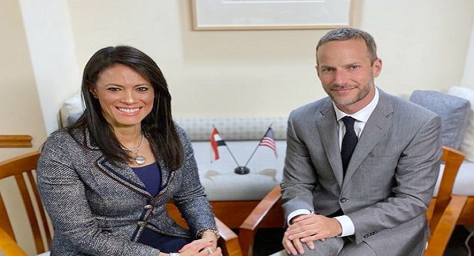 بالصور .. وزيرة التعاون الدولى تعقد عدة لقاءات مع المؤسسات الأمريكية العاملة فى التنمية خلال زيارتها لواشنطن