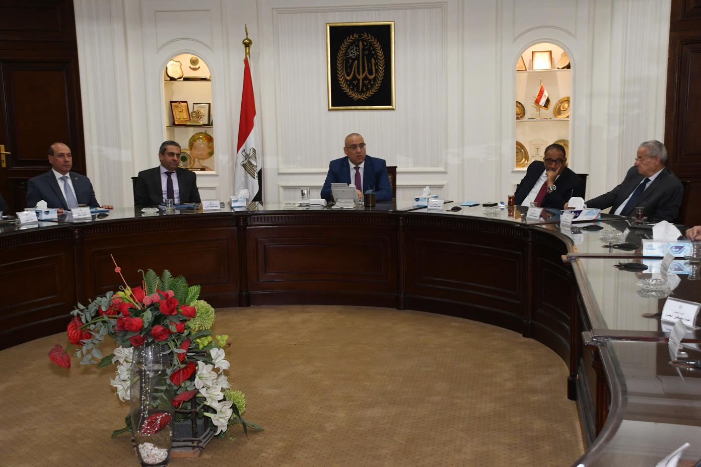 بالصور..وزير الإسكان يتابع تنفيذ مشروع سد ومحطة “يوليوس نيريرى”