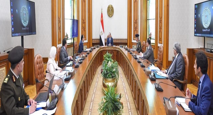 بالفيديو .. السيسي يعقد اجتماعا لمتابعة إجراءات مكافحة انتشار فيروس كورونا.. ويوجه بزيادة بدل المهن الطبية بنسبة 75%