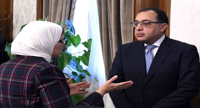 مجلس الوزراء يستعرض تقرير وزيرة الصحة عن الموقف الخاص بفيروس “كورونا المستجد”
