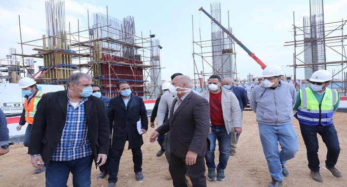 بالصور .. وزير النقل يتابع تنفيذ مشروع القطار الكهربائي “السلام/ العاصمة الإدارية/ العاشر من رمضان “
