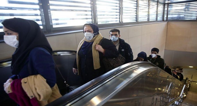 مسؤول إيراني: ارتفاع عدد الوفيات بسبب كورونا إلى 77 والإصابات 2336