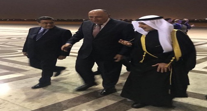 شكري يصل إلى الكويت ثالث محطات جولته الخارجية