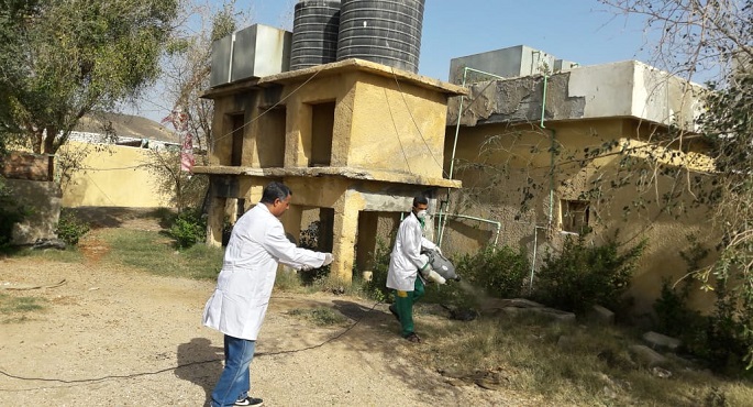 بالصور .. الزراعة تقوم بتطهير 7538 منشأة حكومية مجانا للوقاية من فيروس كورونا