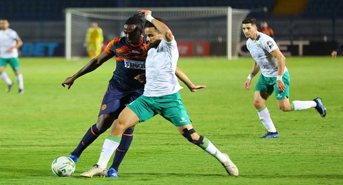 المصري يتعادل 2-2 مع نهضة بركان في ربع نهائي الكونفدرالية
